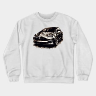 Tesla Model X Crewneck Sweatshirt